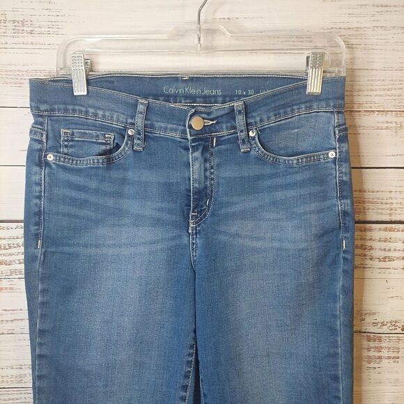 Woman's Calvin Klein High Rise Ultimate Skinny Fit Jeans - Picture 3 of 13